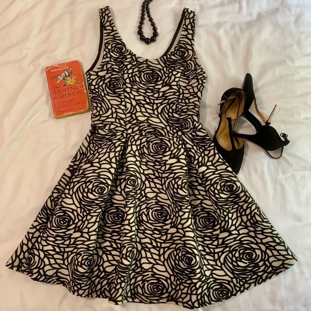 Romantic floral dress